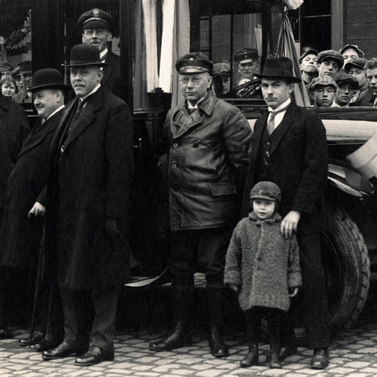 Bahnhof Grünstadt um 1930