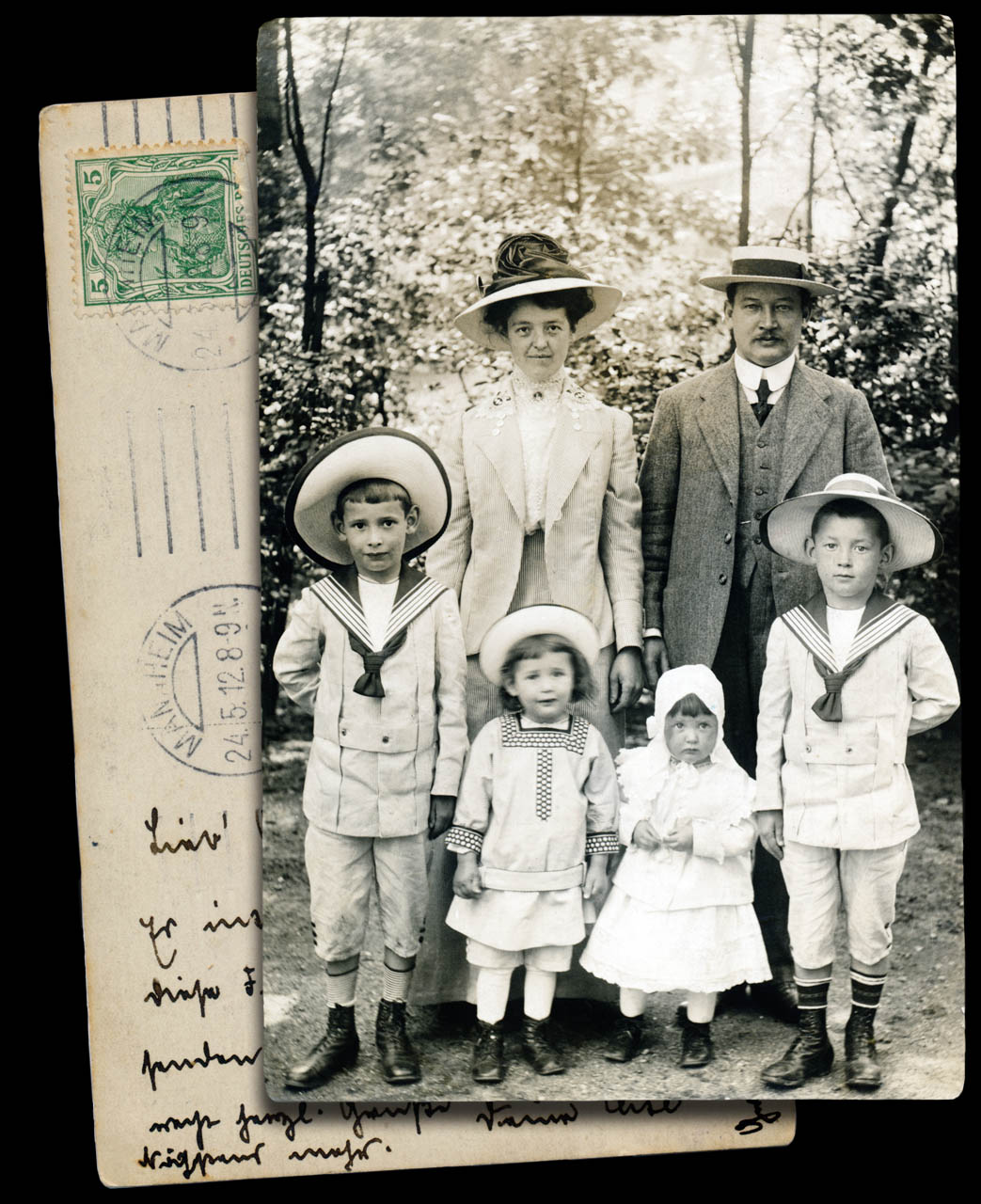 Familie in Mannheim 1912
