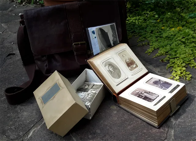 Scanner mit alten Fotos