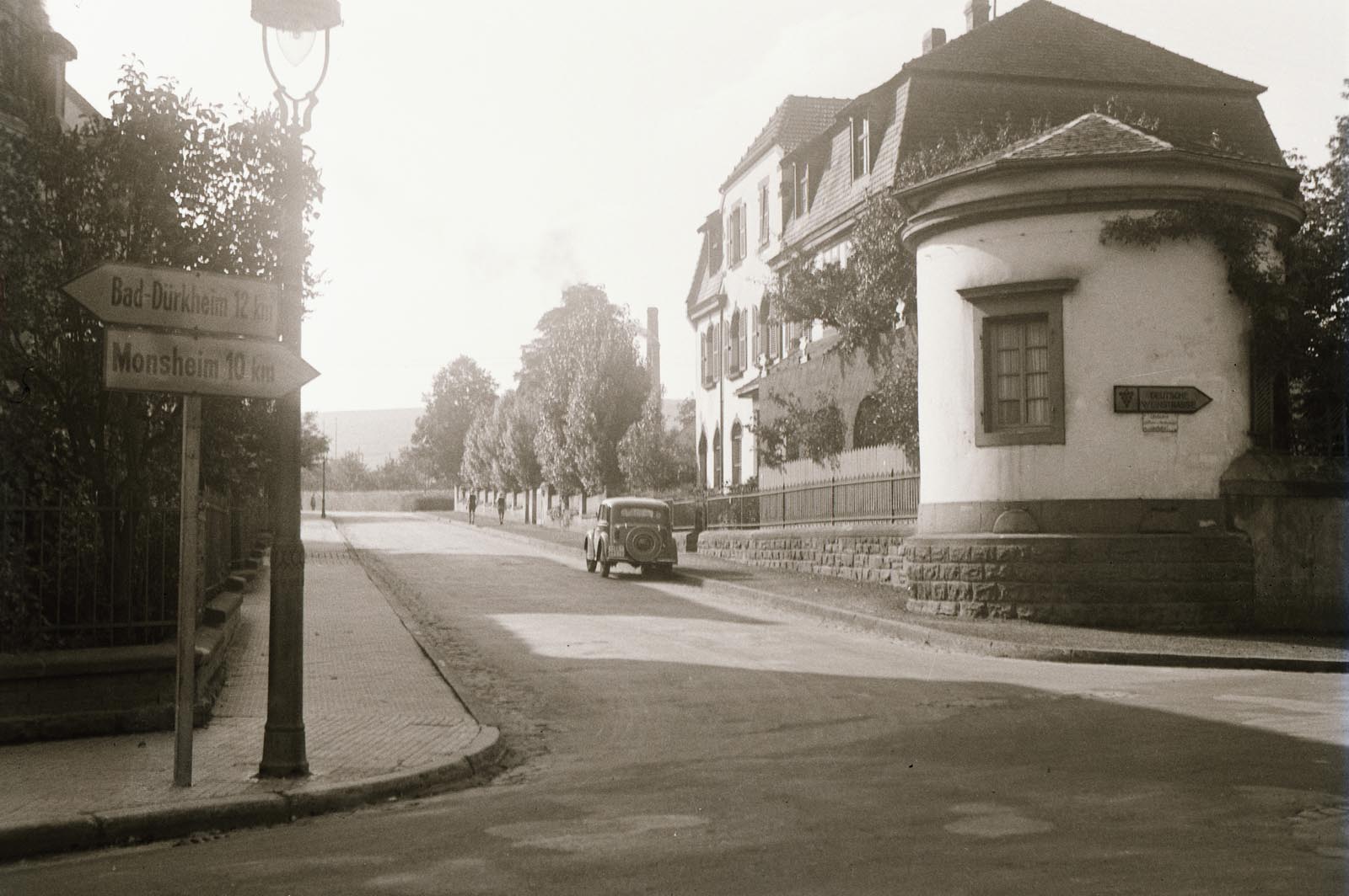 Bitzenstraße Grünstadt, 1930